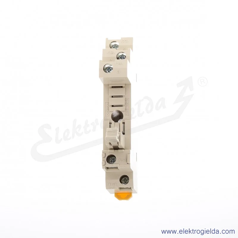 Podstawka przekaźnikowa P2RF-05-E do G2R1-S, 5-pin 10A, na szynę DIN
