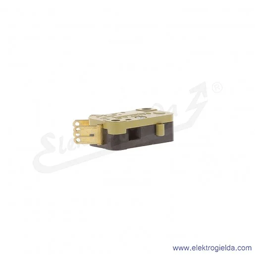 Wyłącznik krańcowy miniaturowy XFC5 P Miltac 6A styk przełączny, podłączenie konektorowe, popychacz z tworzywa Wyłącznik krańcowy miniaturowy XFC5 P Miltac 6A styk przełączny, podłączenie konektorowe, popychacz z tworzywa