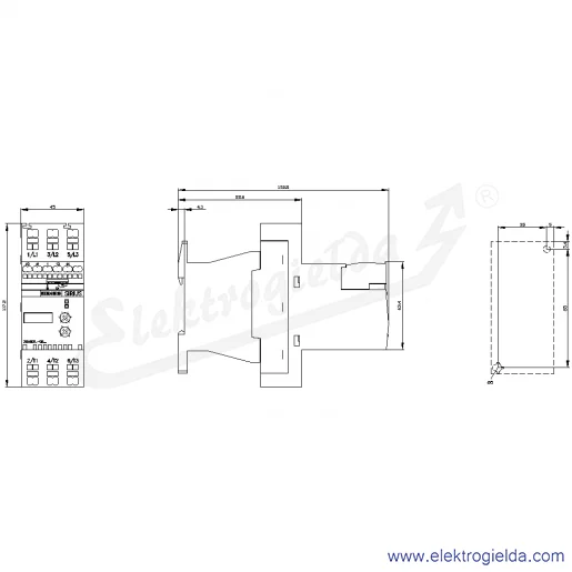 Rysunek wymiarowy