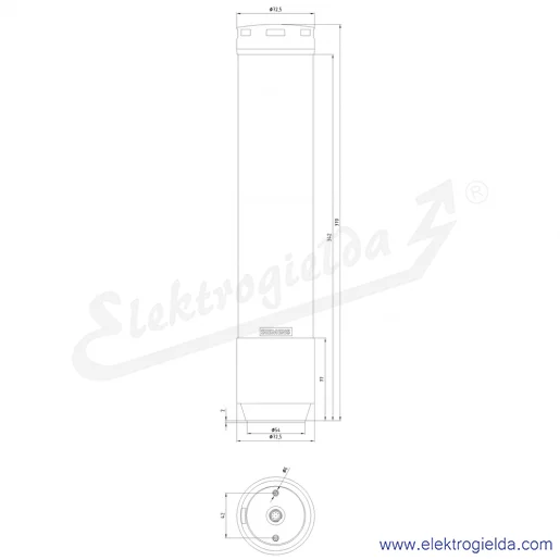Rysunek wymiarowy