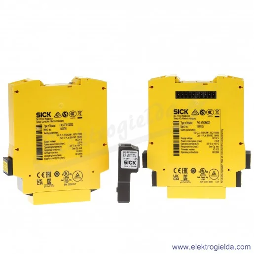 Przekaźnik bezpieczeństwa 1044125 FX3-XTIO084002 Flexi Soft SIL 3, 8 wejść, 4 wyjścia bezpieczeństwa, 24VDC