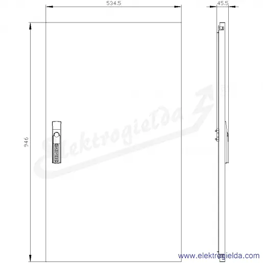 Rysunek wymiarowy