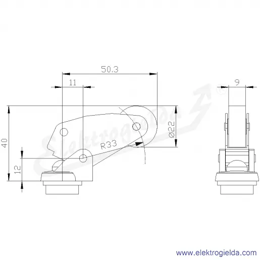 Rysunek wymiarowy