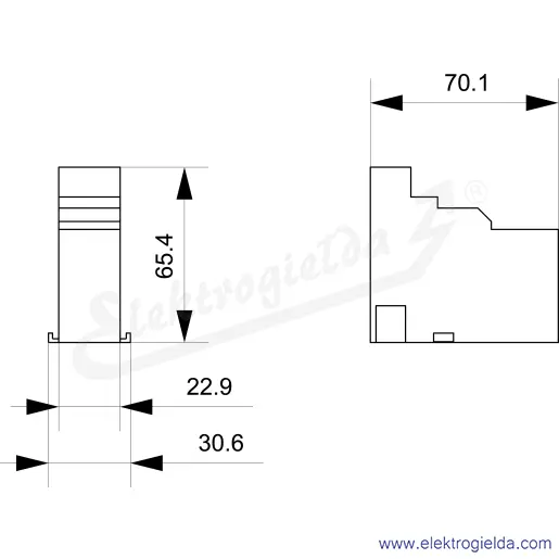 Rysunek wymiarowy