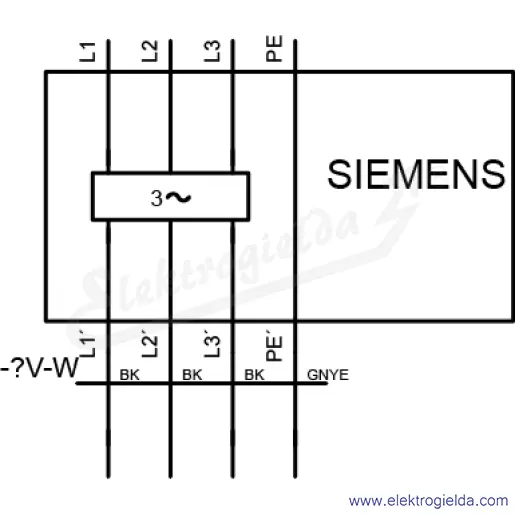 Schemat obwodu