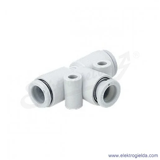 Tr&oacute;jnik wtykowy KQ2T12-00A, Fi 12mm