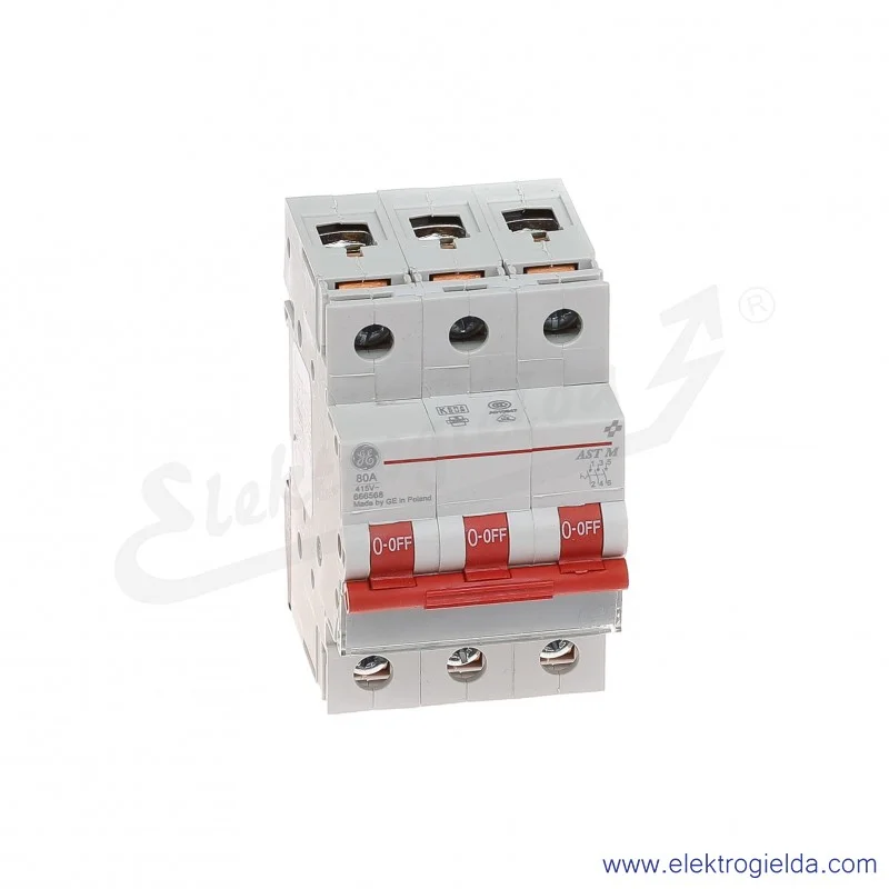 Rozłącznik gł&oacute;wny AST M 80 30 3P 80A