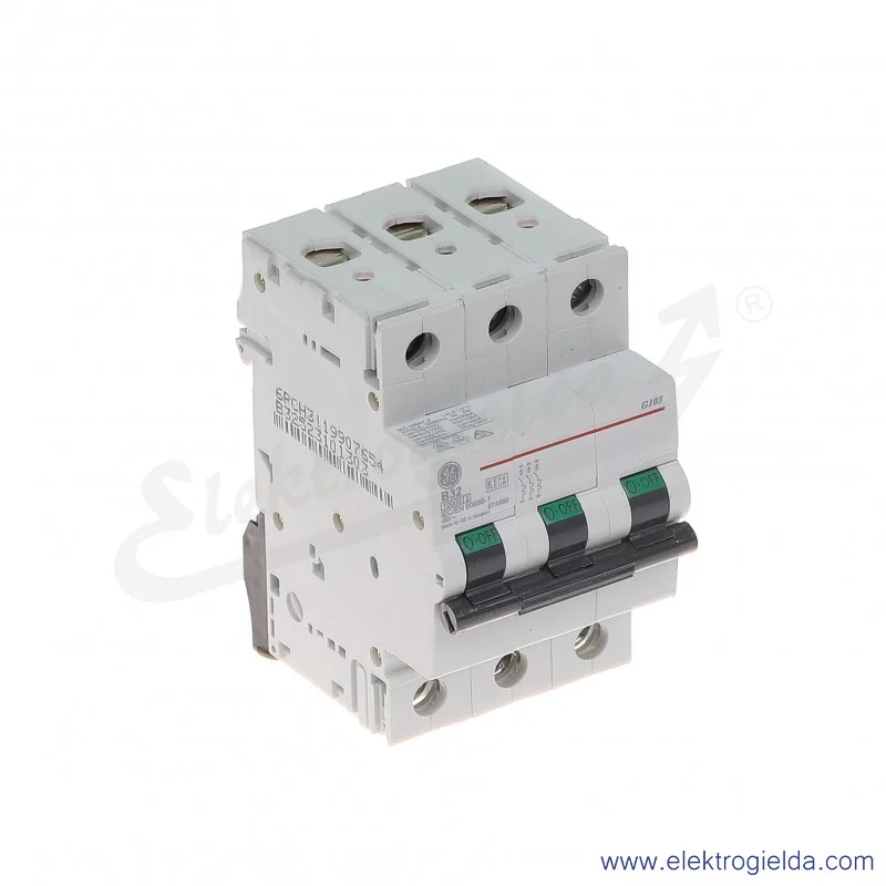 Wyłącznik nadprądowy G103B32 3P AC 10kA