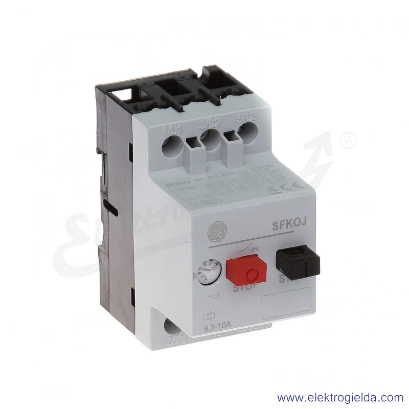 Wyłącznik silnikowy SFK0J 6,3-10A 3P 4kW