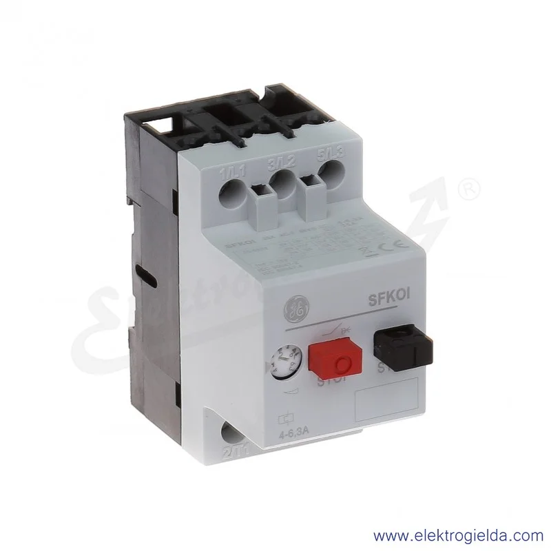 Wyłącznik silnikowy SFK0I 4-6,3A 3P 2,2kW