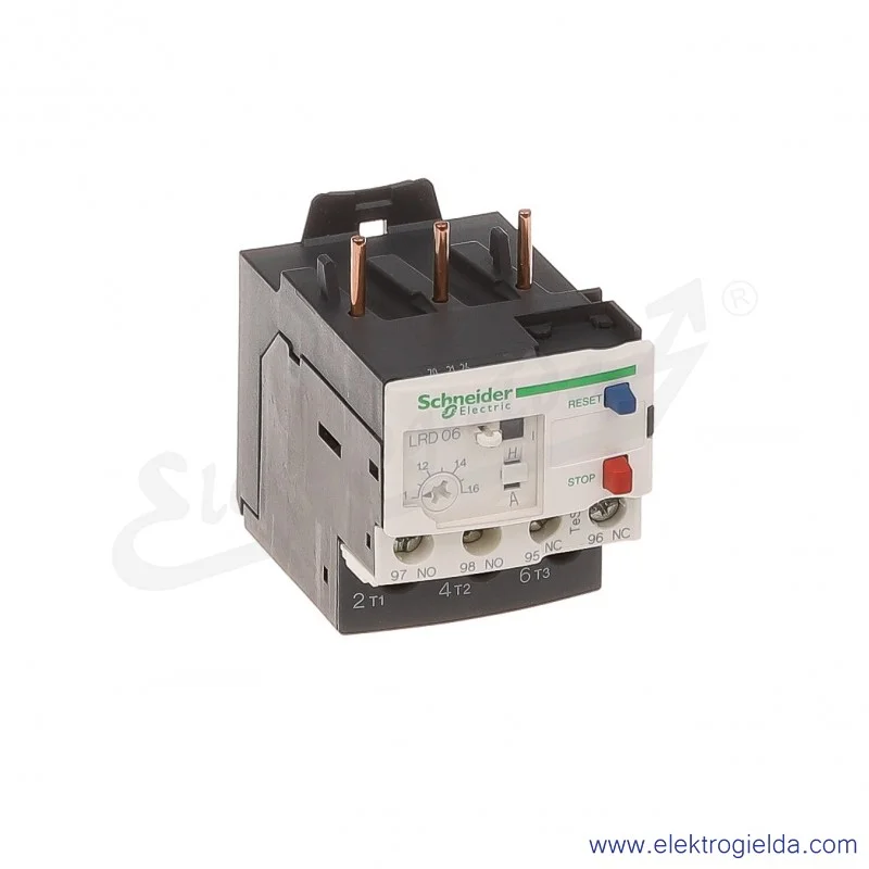 Przekaźnik termiczny LRD06,  1-1,6A