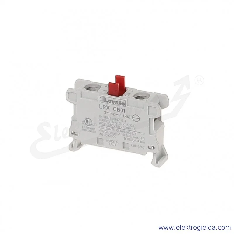Styk LPX CB01 NC do kasety
