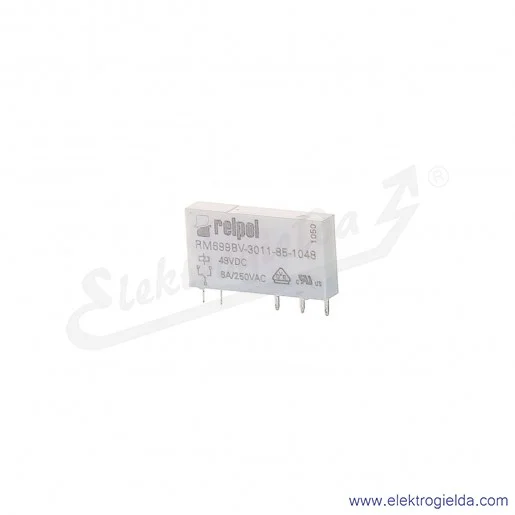 Przekaźnik miniaturowy RM699BV-3011-85-1048 1P 48VDC do gniazd i obwodów drukowanych