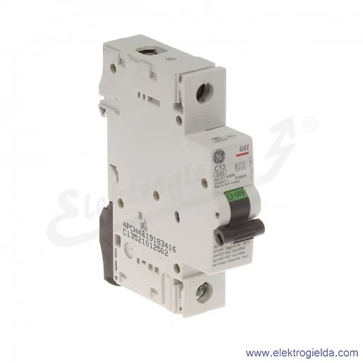 Wyłącznik nadprądowy G61C13 1P AC 6kA