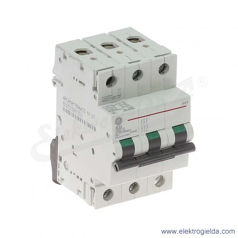 Wyłącznik nadprądowy G63B32 3P AC 6kA