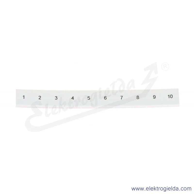 Oznacznik opisowy 1052015:0001, ZB 8, LGS: 1-10, pasek