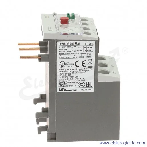 Przekaźnik termiczny MT-32, 16-22A
