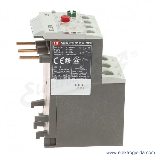 Przekaźnik termiczny MT-32, 6-9A