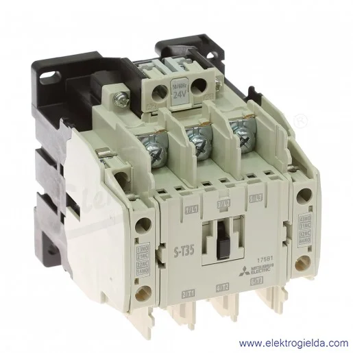 Stycznik 298658 S-T35, 24V AC, 18,5kW, 2NO+2NC