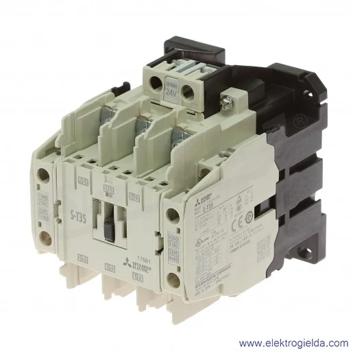Stycznik 298658 S-T35, 24V AC, 18,5kW, 2NO+2NC