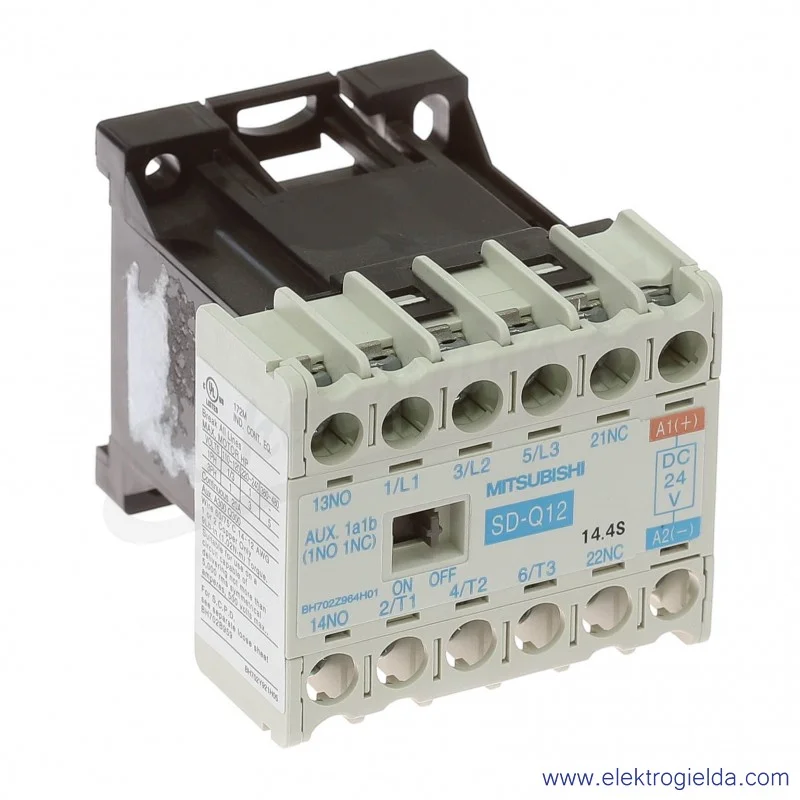 Stycznik 161082, SD-Q12, 1A1B, 4kW, 24V DC