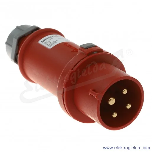 Wtyczka siłowa ProTOP 152A 4x16A IP44