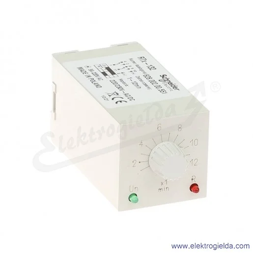 Przekaźnik czasowy 628-002-00-551, RTX132, 230VAC/DC, 1-12min