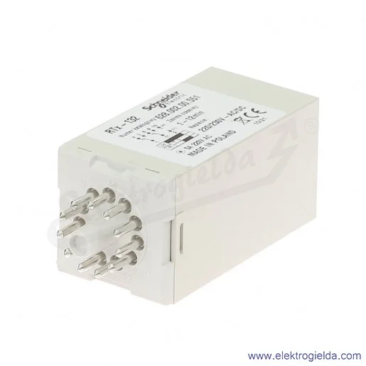 Przekaźnik czasowy 628-002-00-551, RTX132, 230VAC/DC, 1-12min