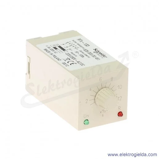 Przekaźnik czasowy 628-003-00-451, RTX133, 230VAC/DC, 10-120s