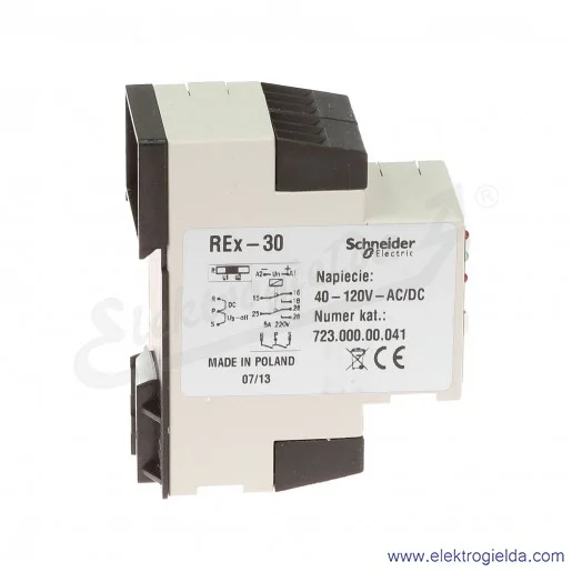 Przekaźnik pomiarowy 723-000-00-041, REX-30, 40-120V