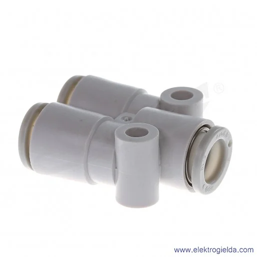 Tr&oacute;jnik wtykowy Y KQ2U08-00A, Fi 8mm