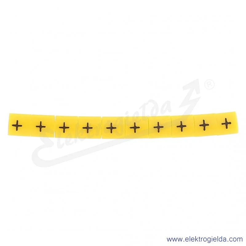 Oznacznik opisowy E04ZP-01020205000, OZ 1 *+*, żółty, 100szt
