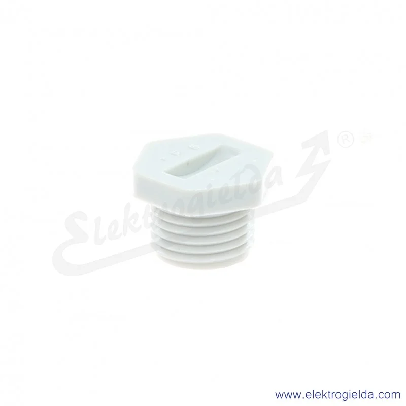 Zaślepka z tworzywa E03DK-02110100801, DZ 36, PG36, szara