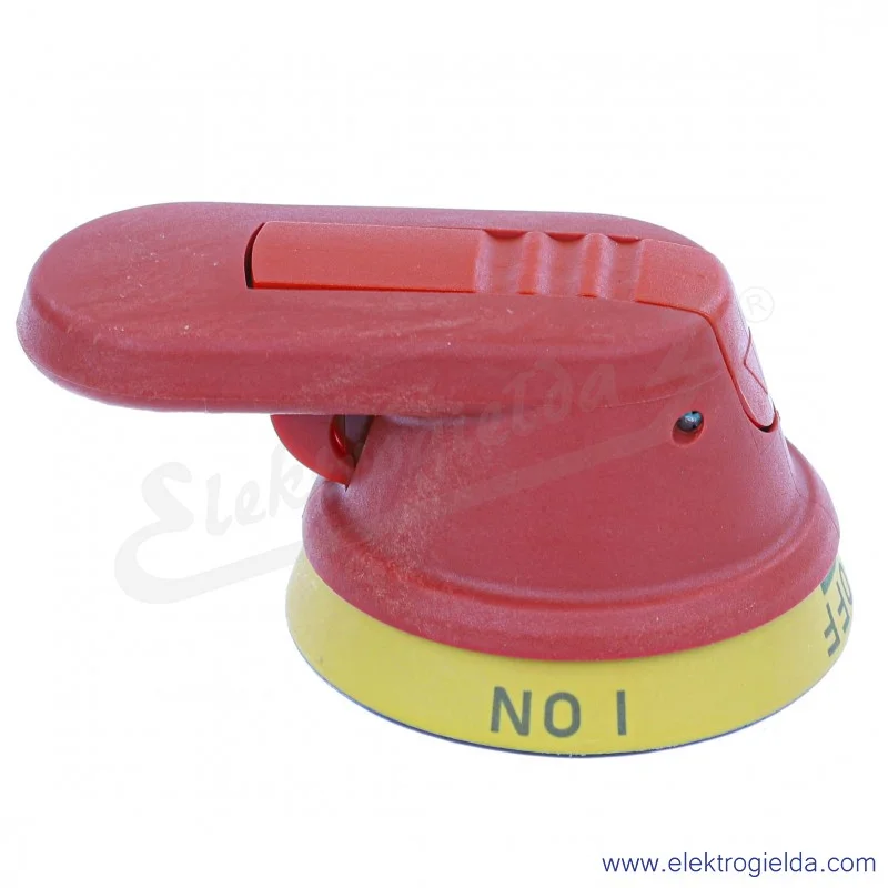 Pokrętło 1SCA022380R9820, OHY65J6 I/O, czerwone, 65mm