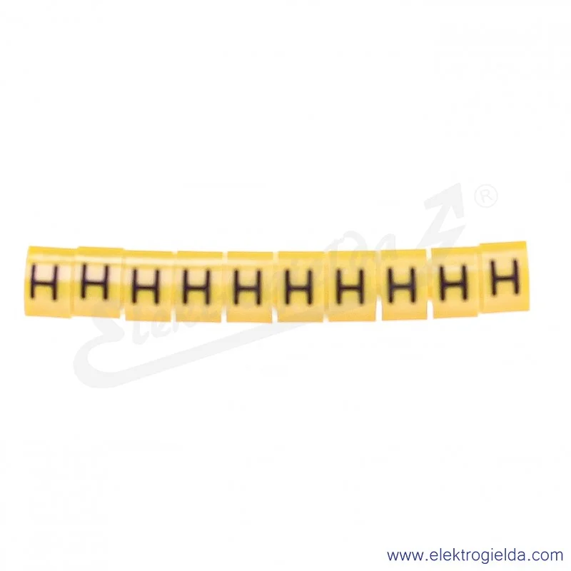 Oznacznik E04ZP-01020401900, OZ 2 *H*, żółty, 100szt