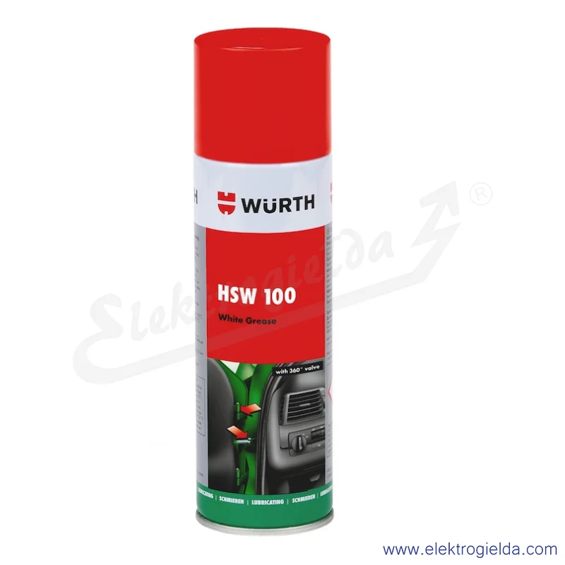 Smar półstały 0893104500, biały, HSW-100, 500ml