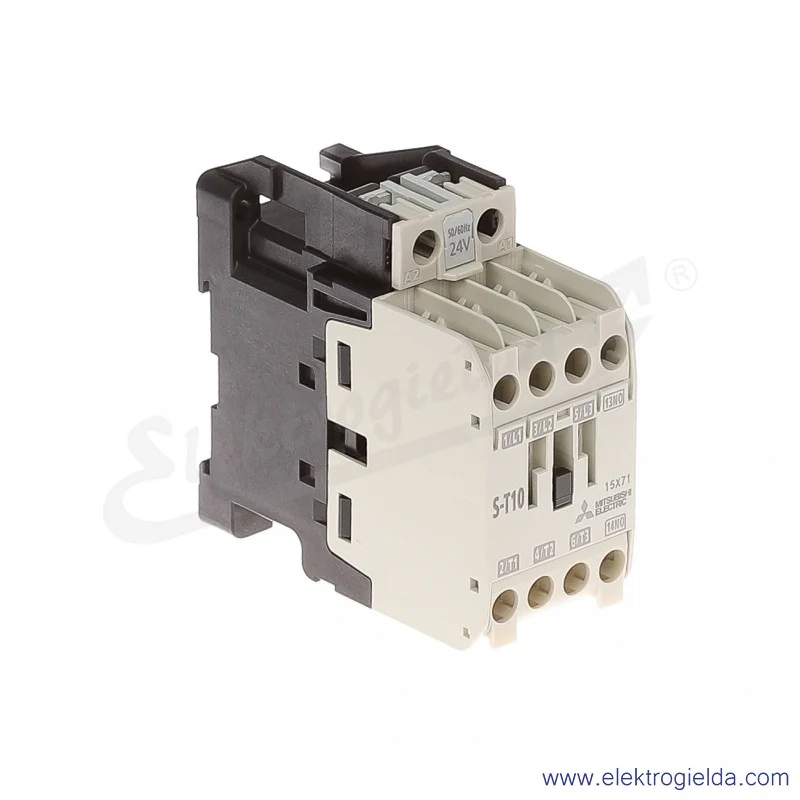 Stycznik 279140, S-T10 24V AC, 1A, 4kW, 1NO