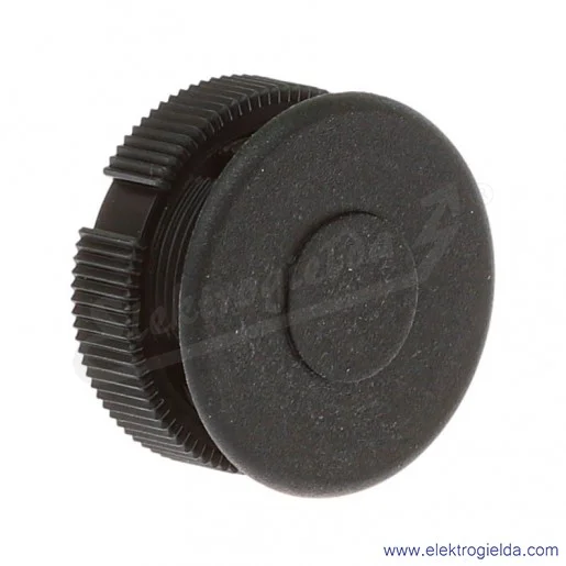Zaślepka otworu ZB2SZ3, 22mm, czarna