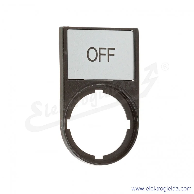 Tabliczka opisowa 218300, M22S-ST-GB5, "OFF"