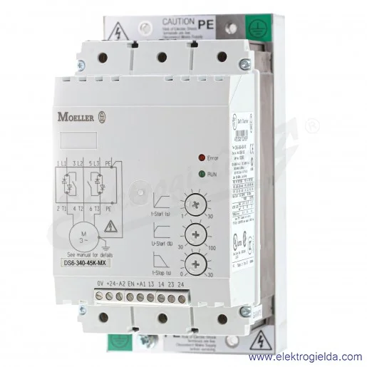 Softstart 103089, DS6-340-45K-MX, 45kW, 81A