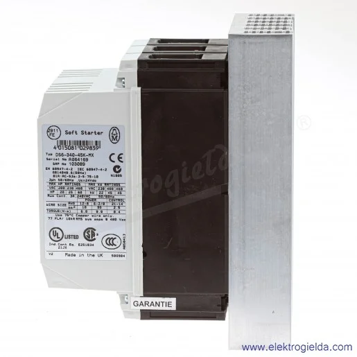 Softstart 103089, DS6-340-45K-MX, 45kW, 81A