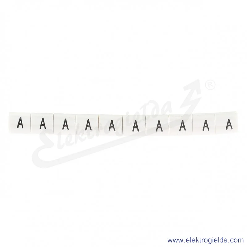 Oznacznik opisowy R34RR-02050203400, EZ-6B *A*, biały, 100szt