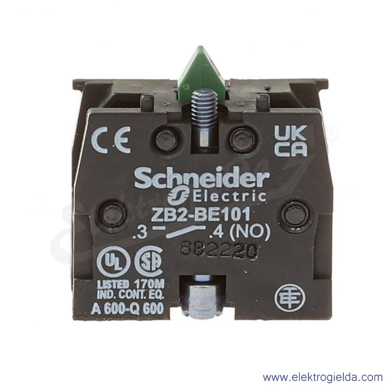 Styk pomocniczy ZB2BE101, 1NO
