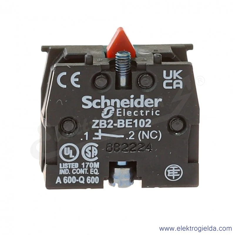 Styk pomocniczy ZB2BE102 1NC