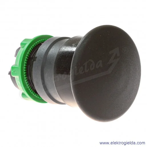 Napęd przycisku ZB5AC2 czarny grzybek, samopowrotny, FI 40mm
