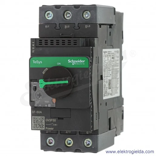 Wyłącznik silnikowy GV3P50 37...50A 50kA