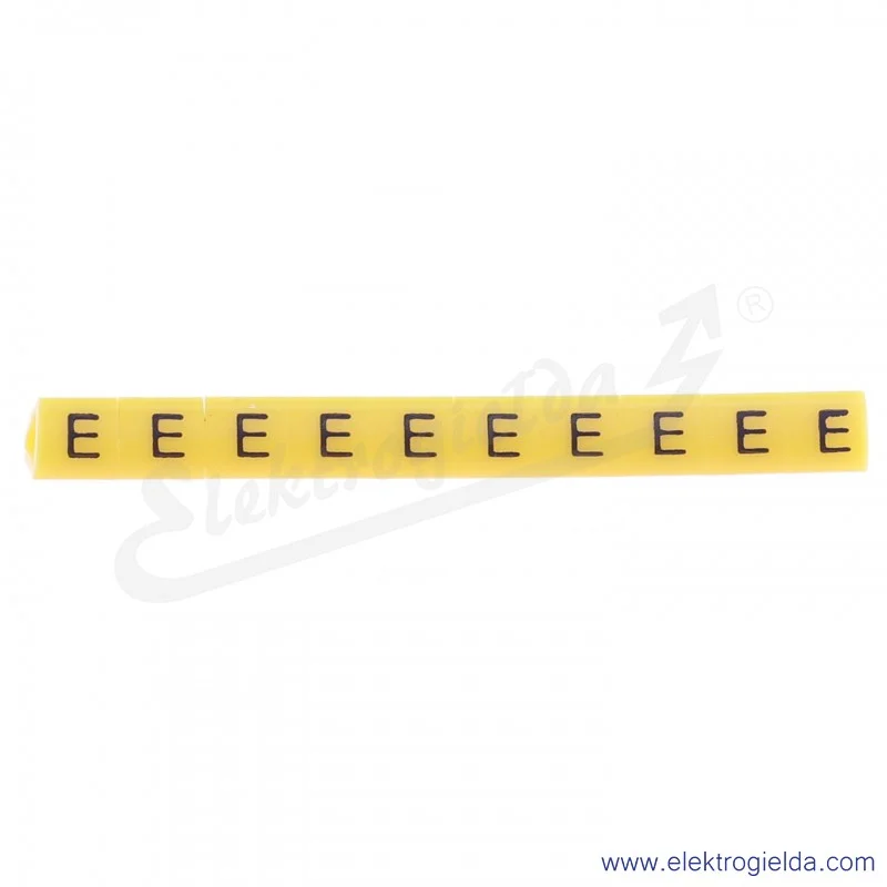 Oznacznik opisowy E04ZP-01020202600, OZ 1 *E*, żółty, 100szt