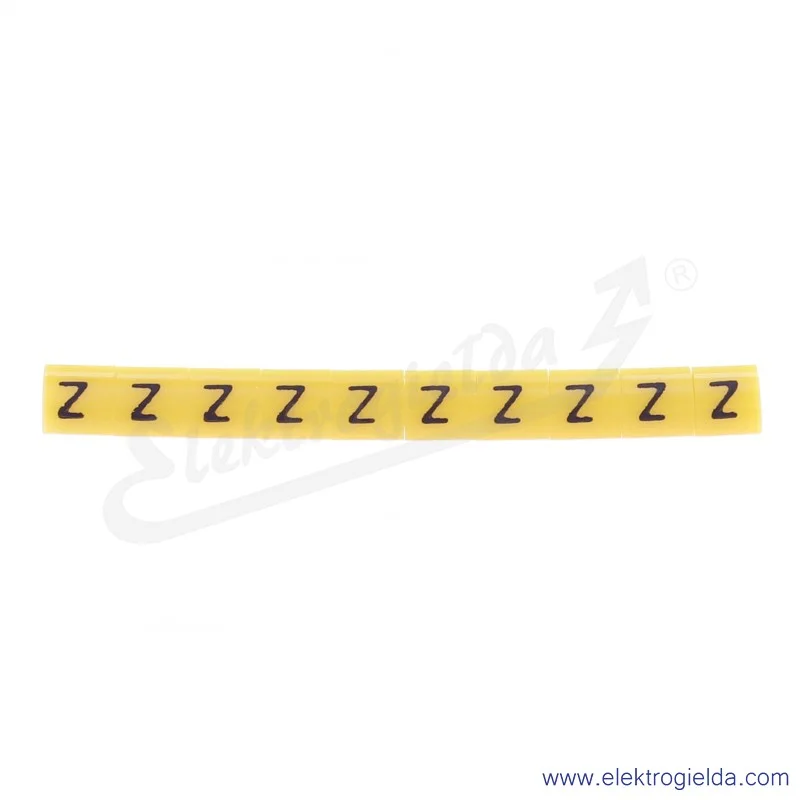Oznacznik opisowy E04ZP-01020204800, OZ 1 *Z*, żółty, 100szt