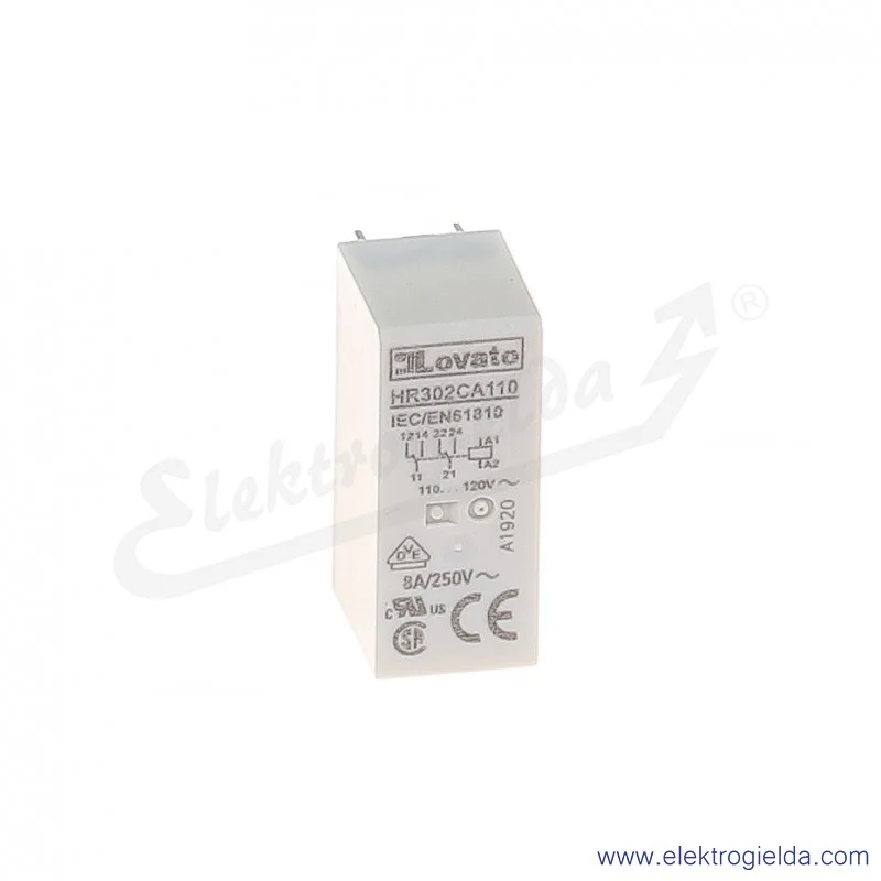 Przekaźnik HR302CA110 2P 8A 110VAC 