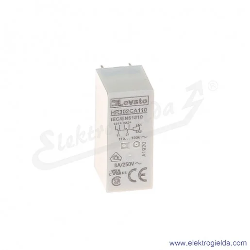 Przekaźnik HR302CA110 2P 8A 110VAC 